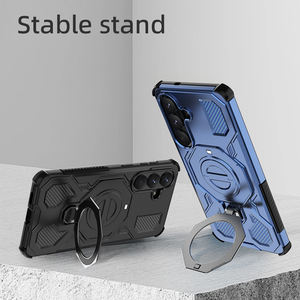 Funda de Lujo para Teléfono con Carga Inalámbrica, Resistente a Caídas, con Anillo de Aleación Universal Estable para <span class=keywords><strong>Samsung</strong></span> S26 Plus - Product Image 4