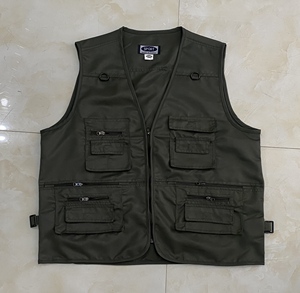 <span class=keywords><strong>Gilet</strong></span> d'automne à <span class=keywords><strong>capuche</strong></span> <span class=keywords><strong>noir</strong></span> personnalisé avec logo pour <span class=keywords><strong>homme</strong></span>, fermeture éclair, 100 % polyester, motif uni, poches, traitement anti-plis - Product Image 5