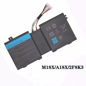 Batería para Portátil 2F8K3 de 14.8V 86Wh Nueva para <span class=keywords><strong>Dell</strong></span> <span class=keywords><strong>Alienware</strong></span> 17 17X <span class=keywords><strong>M17X</strong></span> R5 18X M18X R3 P18E - Product Image 4