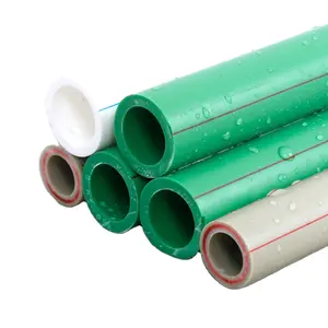 Hot Sale Green Color PN 12.5 16 20 25 Plastic S5 PPR Tube Plastic PPR Pipes