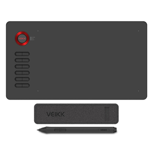 <span class=keywords><strong>Tablette</strong></span> <span class=keywords><strong>graphique</strong></span> à stylet numérique VEIKK A15 à haute pression 16k avec 12 touches de pression pour les débutants et les professionnels - Product Image 1