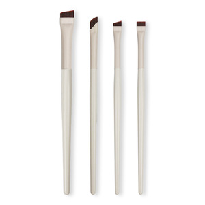 Kuas Eyeliner kustom Label pribadi sikat mata datar sudut datar tipis Ultra halus kuas Eyeliner datar kuas Eyeliner datar - Product Image 2