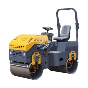 Compacteur d'asphalte vibrant à double tambour diesel 3,5T entièrement hydraulique pour usage agricole et routier - Product Image 6