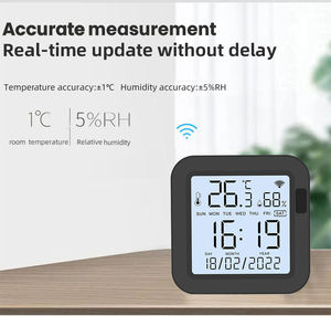 Termómetro Higrómetro WiFi TY-S16 Tuya, Sensor de Temperatura y Humedad con Control Remoto IR para Aire Acondicionado y TV, Compatible con SmartLife - Product Image 5