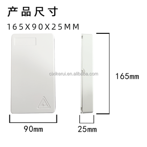 صندوق توصيل ألياف بصرية FTTH بسيط رباعي النواة للاستخدام الداخلي/الخارجي مصنوع من البولي كربونات والبلاستيك ABS، نوع جديد، مبيعات ساخنة - Product Image 5