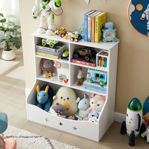 Salle de jeux en bois nouvelle pépinière pour enfants étagère et étagères de <span class=keywords><strong>rangement</strong></span> de jouets organisateur bacs boîte armoire pour enfants jouets - Product Image 4