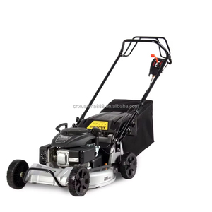 22-Inch Industrial Grade Gas Lawn <b>Mower</b> with 196 CC 4-Stroke Engine 3-in-1 Rear Hand <b>Push</b> Aluminum Deck - Product Image 3