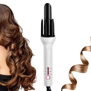 Varinha de Ondulação Do Cabelo automático Curling Iron 30s Instantânea de Calor de Cerâmica Varinha Onda Modelador de cabelo rotativa