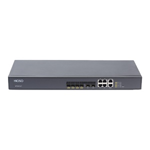 HiOSO HA7304VX-ADC With PON Modules 4PON OLT Dual Power Supply 1U Rack Type Best-Selling Fiber Equipment FTTx - Product Image 1