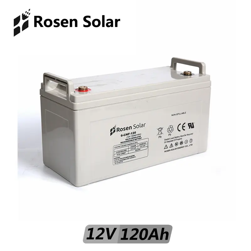 China Top 12V Kostenloser Wartung 70ah 85ah GEL AGM VRLA Batterie 120ah 150ah 180ah Solar Power Lagerung Batterien Pack