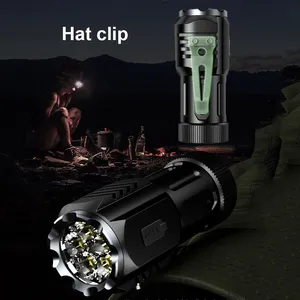 5*Wicks Mini <b>Rechargeable</b> Led <b>Flashlight</b> With Usb Charging Edc Waterproof Aluminum Torch Tail Magnet Cap Clip Portable Lighting - Product Image 6