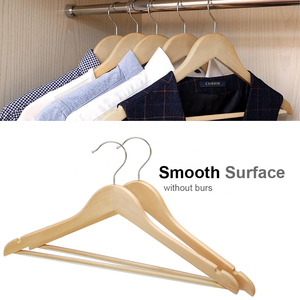 KINGSTON Perchas de madera para ropa Golden Supplier's Injection Technics Organizador de ropa para bolsas Vajilla Uso de limpieza - Product Image 5