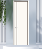 Portes intérieures préfabriquées en bois massif personnalisables avec isolation thermique, design chinois, style ferme, fabriquées en usine à Guangdong