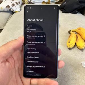 Vente en gros de téléphones mobiles 7A d'occasion, Octa Core, 6 Go de RAM, 128 Go de ROM, LTE 5G, étanche, écran OLED 90 Hz, Android 13 - Product Image 3