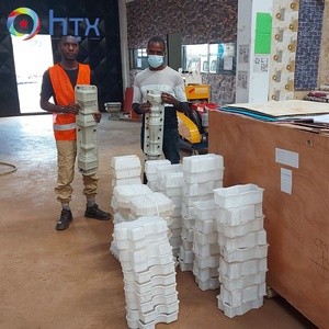 Hướng dẫn sử dụng gạch lề đường lát đá khuôn vỉa hè nhựa đúc sẵn cao su lồng vào nhau lát Silicone khuôn - Product Image 1