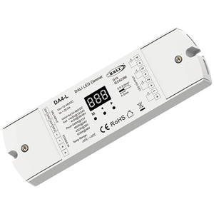 DA4-<span class=keywords><strong>L</strong></span> 4 canaux 5A 12-48VDC tension constante DALI LED gradateur DALI <span class=keywords><strong>adresse</strong></span> LED contrôleur PMW gradation DALI contrôleur - Product Image 1