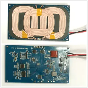 2024 تصميم جديد 3 لفائف DIY 15W 10W شاحن لاسلكي PCBA، لفائف جهاز إرسال qi ولوحة دوائر مطبوعة