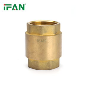 Valvola di non ritorno verticale ad alta pressione IFAN, valvola di controllo manuale in ottone da 1/2"-2" pollici - Product Image 2