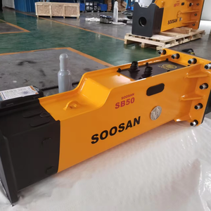 SOOSAN BOX TYPE SB50 SUITABLE for CONSTRUCTION DEMOLITION EXCAVATION MINING PURPOSE EXCAVATOR ATTACHMENT for 11-16 TON - Product Image 1