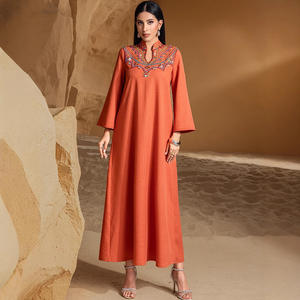 BA5253 accessori di abbigliamento tradizionale musulmano con diamanti cuciti a mano per abiti tradizionali di fascia alta - Product Image 4