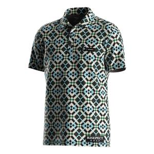 Camiseta Deportiva de Manga Corta con Sublimación de Moda, Camisas de Golf con Cuello Abotonado para Hombre, Camiseta Tipo Polo para Hombre - Product Image 1