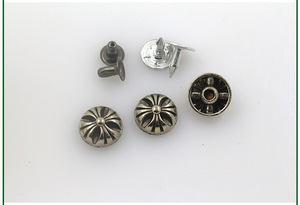 Rivets décoratifs noirs en métal pour vêtements, jeans, sacs, articles en cuir – Fixation OEM personnalisable en usine - Product Image 5