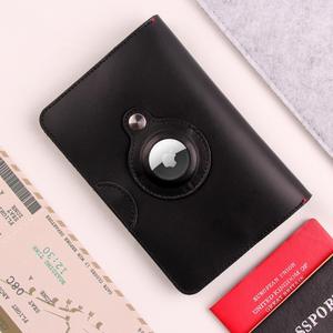 Portefeuille de voyage en cuir véritable pour <span class=keywords><strong>homme</strong></span> pour <span class=keywords><strong>Amazon</strong></span>, avec <span class=keywords><strong>porte</strong></span>-cartes, <span class=keywords><strong>porte</strong></span>-passeport, <span class=keywords><strong>porte</strong></span>-AirTag, <span class=keywords><strong>porte</strong></span>-documents, fermeture éclair, format court, pour billets d'avion - Product Image 2