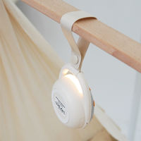 Machine à bruit blanc avec veilleuse et minuterie, apaisant portable pour le sommeil des bébés de 0 à 36 mois, machine à sons OEM pour chambre de bébé