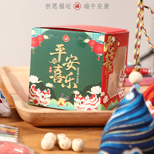 Dragon Boat Festival <b>gift</b> <b>box</b> containing sachets and rice dumplings, high-end <b>gift</b>, collectible <b>box</b>, empty <b>box</b>, premium <b>gift</b>. - Product Image 4