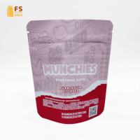 Sacs Ziplock pour l'emballage alimentaire, sacs à épices personnalisés, sacs en Mylar mat, sacs refermables pour aliments, pochettes Ziplock verticales
