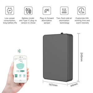 <span class=keywords><strong>Diffusore</strong></span> <span class=keywords><strong>di</strong></span> Aromi Professionale da 500ML con Controllo App, USB, Senza Acqua, per Hotel e Marketing Olfattivo - Product Image 1