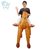 Costume gonflable amusant de chameau pour adultes pour Halloween, Nouvel An, Diwali, Thanksgiving, fêtes de remise de diplômes - Durable, grande taille
