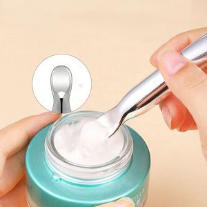 Pinceau de massage pour masque capillaire synthétique, pinceau de beauté pour fond de teint, vente en gros personnalisée, populaire, double tête en silicone, 10 pièces - Product Image 5