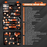 255 pièces 12V sans fil DrillDriver Tool Set Power Tool Combo Kit Mechanic Tools Set Box for DIY Home Repair OEM Supported