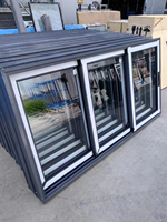 Ventana Corredera de Aluminio de Alta Resistencia con Mosquitera Integrada y Cierre Multipunto de Seguridad para Unidades Residenciales en Planta Baja