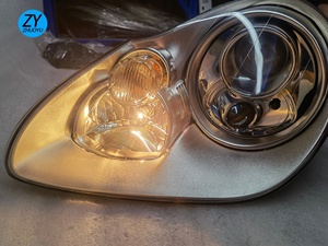 Pour PORSCHE <span class=keywords><strong>Cayenne</strong></span>, l'ensemble de phares est compatible avec la lentille de matrice xénon Fisheye 2003-2006 pour phare d'origine - Product Image 3
