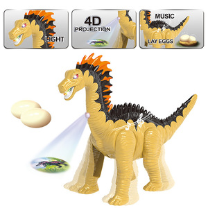 Figuras de Animales de Simulación, <span class=keywords><strong>Robot</strong></span> <span class=keywords><strong>Dinosaurio</strong></span> Caminante, Juguete de <span class=keywords><strong>Dinosaurio</strong></span> Eléctrico con Proyección, Luz y Sonido - Product Image 1