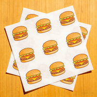 Papier sulfurisé de qualité alimentaire pour sandwichs, toasts, burgers et burritos, emballages jetables résistants à l'huile pour la cuisson