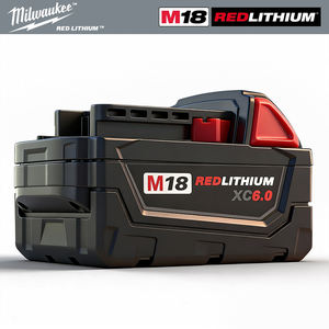 Outils de perçage sans fil RED Battery 18V 6.0Ah Batterie au lithium <span class=keywords><strong>M18</strong></span> Remplacement <span class=keywords><strong>Milwaukee</strong></span> 48-11-1850 48-11-1860 Batteries pour outils électriques - Product Image 4