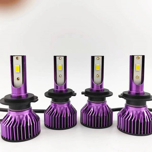 Nuovo Faro LED per Auto F2 Blu Ghiaccio H4/H7 8000LM 36V 48W OLIVER Universale per Tutti i Modelli - Product Image 4