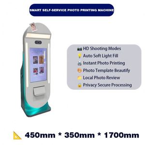 Ninix Silver-Gray Teal Metal Commercial Self-Service <b>Smart</b> Terminal Interactive Auto-Operation Equipment Malls English - Product Image 2