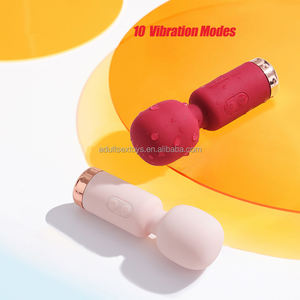 Neuer Handgehaltener Elektrischer Leistungsstarker Magischer Massagestab Vibrator Frauensextoys <span class=keywords><strong>AV</strong></span> Mini Persönlicher Massagestab für Frauen - Product Image 4