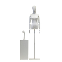 Mannequins demi-corps en plastique bon marché pour présentation de vêtements : Mannequin garçon, Mannequin fille