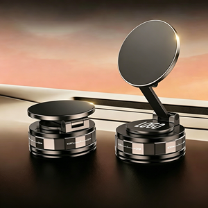 Soporte Magnético para Teléfono N52 con Rotación de 360 Grados °   Soporte Plegable de Aleación de Zinc para Tablero de Auto, Escritorio y Pared con Succión al Vacío, OEM, Personalizado, Venta al Por Mayor - Product Image 1