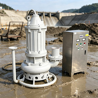 Pompe de dragage submersible à performance impressionnante avec agitateurs pour l'excavation de sable.