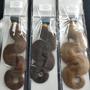 Jasminebeauty Top Quality Double Drawn Curly Virgin <b>Russian</b> Hair Extensions Hair Extensions Customizable - Product Image 2