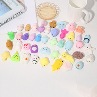 Kualitas Tinggi Penghilang Stres Mainan Mini Lucu Naik Lambat Kawaii TPR Lembut Mochi Squishies Hewan Gelisah Mainan untuk Anak-anak