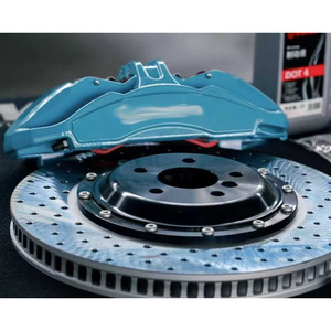 Nuevo Kit de Frenos de Alto Rendimiento <span class=keywords><strong>Brembo</strong></span> GT350 de 6 Pistones para BMW Serie 5 G30/G38 OEM 34118093369, Rotores Perforados de 380 mm - Product Image 2