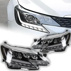 Car Lights for Toyota Mark X Headlight Projector Lens 2014-2021 Reiz Dynamic Signal Head Lamp LED Headlights Drl Automotive Part