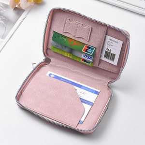 Porta Pasaportes y Tarjetas de Identificación con Cierre de Cremallera, Ranuras para Tarjetas de Crédito y de Visita, Gran Capacidad, Almacenamiento de Boletos de Avión, Moda Viajes - Product Image 5